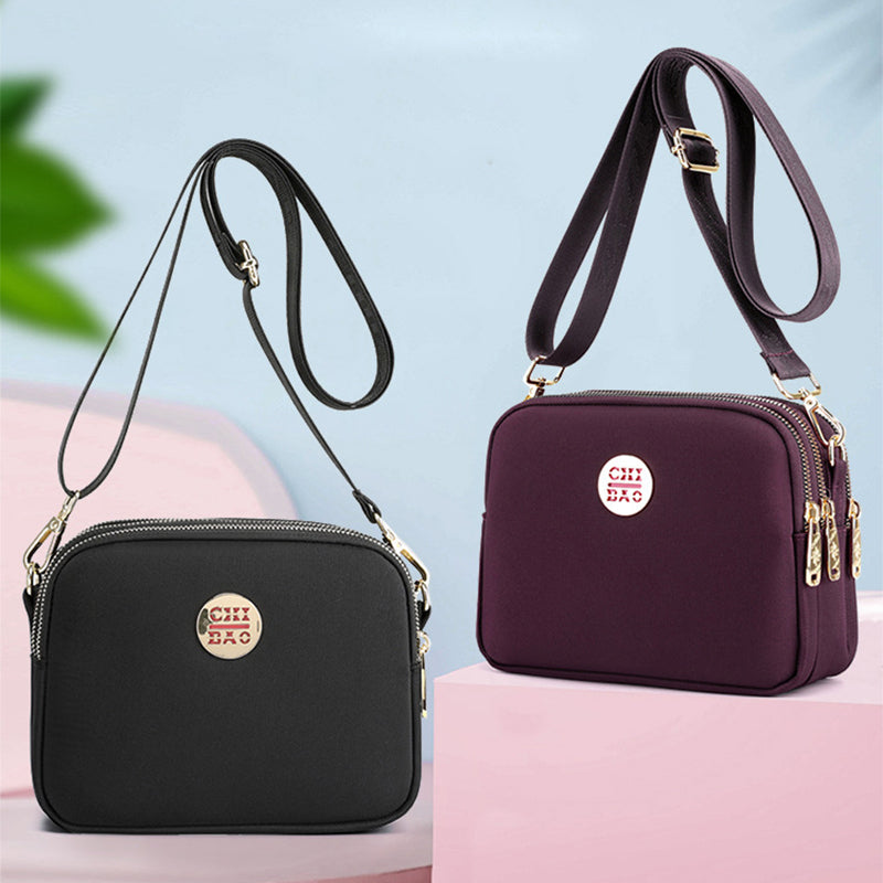 Chayla | Damen multifunktionale Nylon Schultertasche