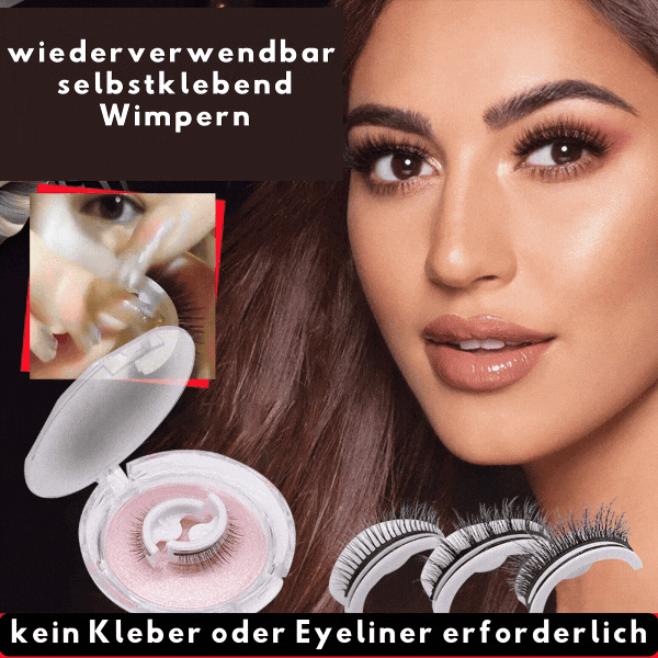 LashGlam™ – Selbstklebender Wimpernschmuck für strahlende, glamouröse Augenblicke [1 + 1 Gratis]