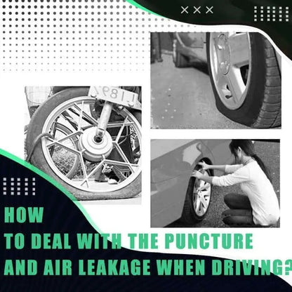 TireNail™ – Umfassendes Set zur schnellen Reparatur von häufigen Gummireifenpannen [20 + 20 Gratis]