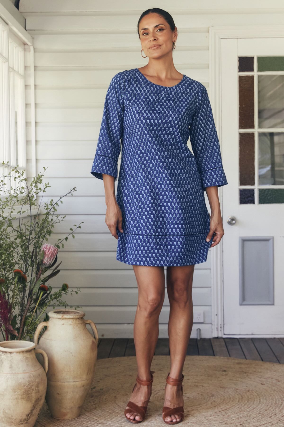 Cirella | Elegante Tunika mit Reißverschluss