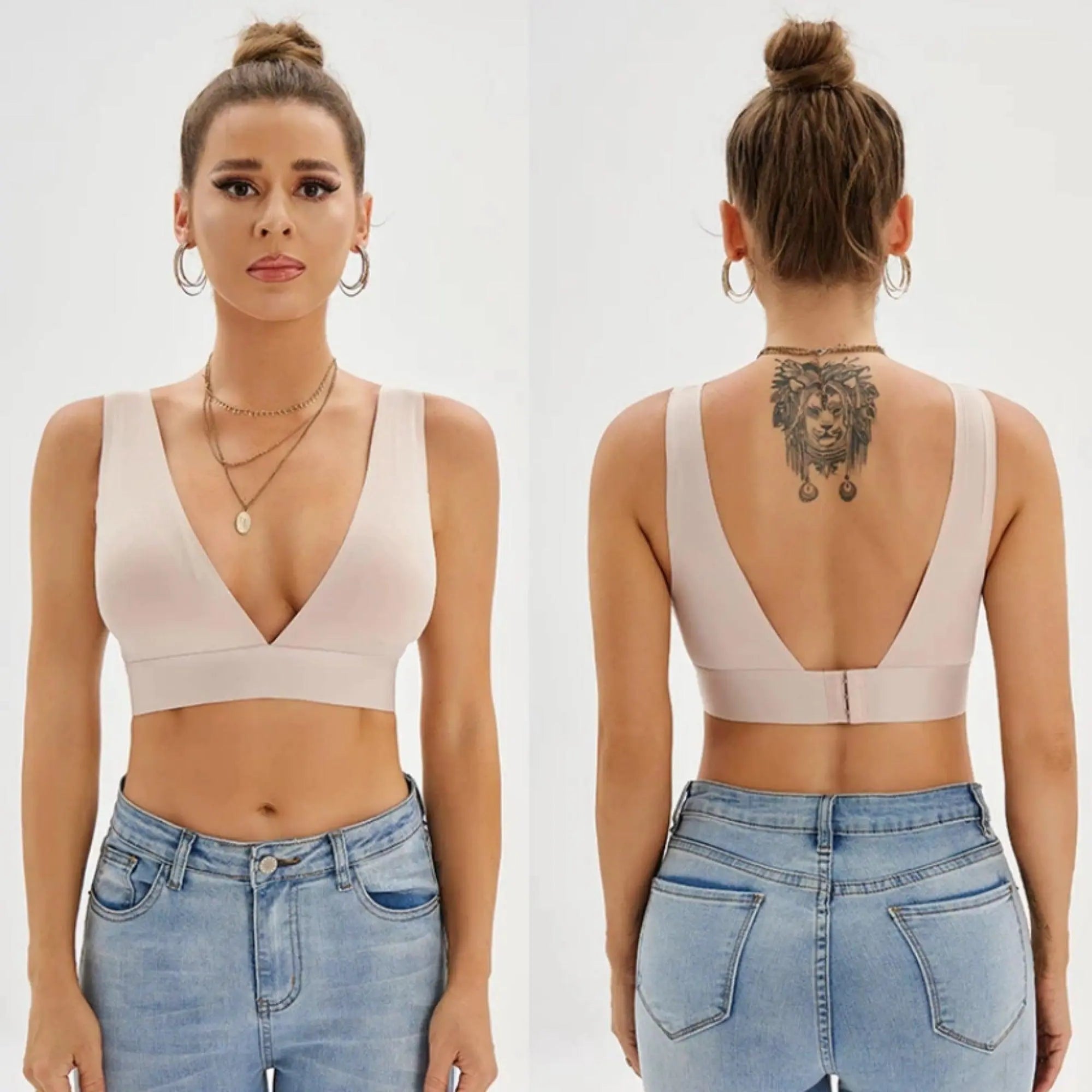 Drahtloser Push-Up BH Für Frauen