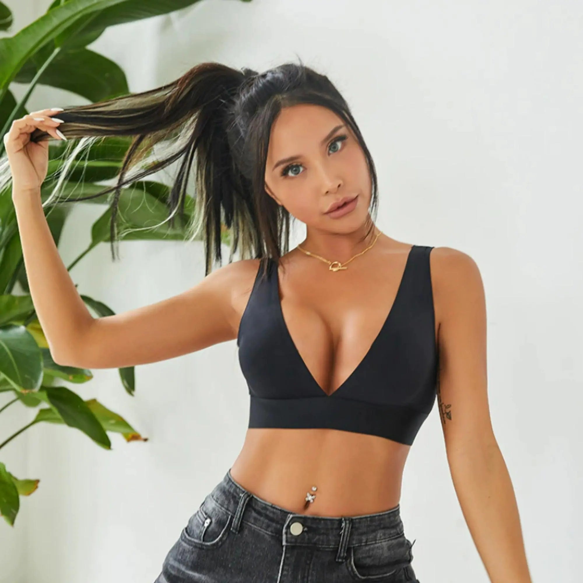 Drahtloser Push-Up BH Für Frauen