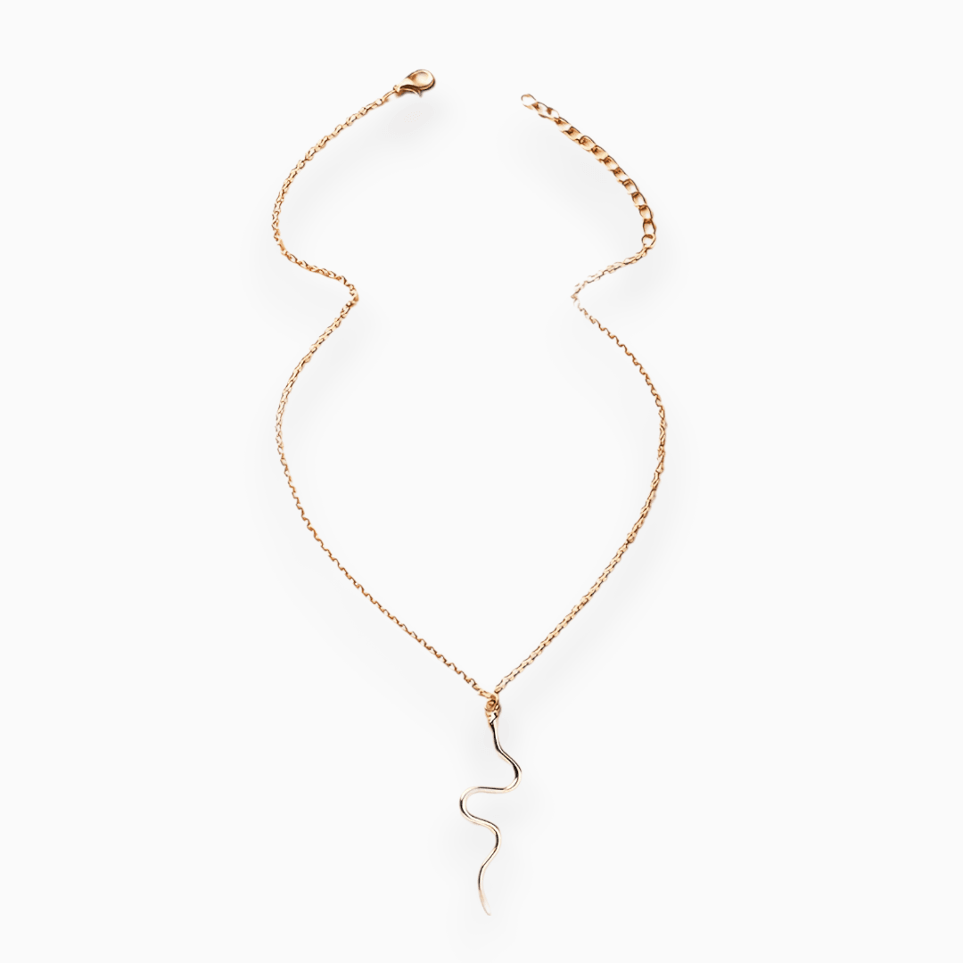 Elegante Schlangen Halskette mit anspruchsvollem Stil für Damen