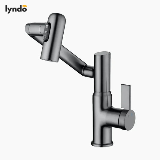 IntelMax™ – Drehbarer Wasserhahn mit Temperaturanzeige [50% Rabatt]