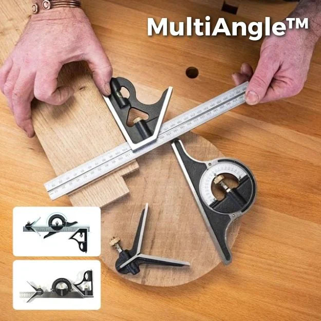 MultiAngle™ – Multifunktionales bewegliches Winkellineal-Set [50 % Rabatt]