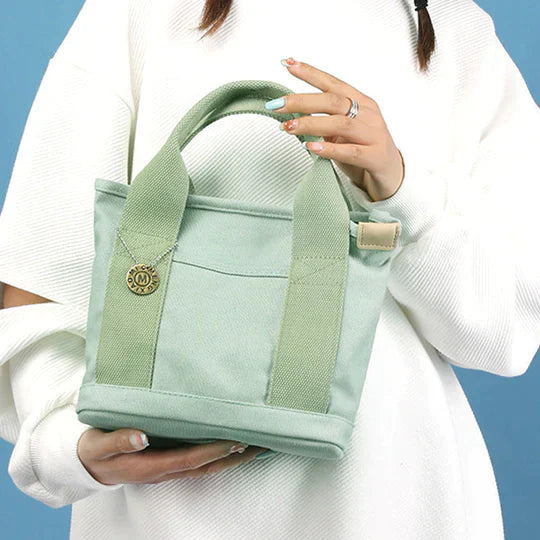 Neliah | Canvas-Handtasche mit großem Fassungsvermögen