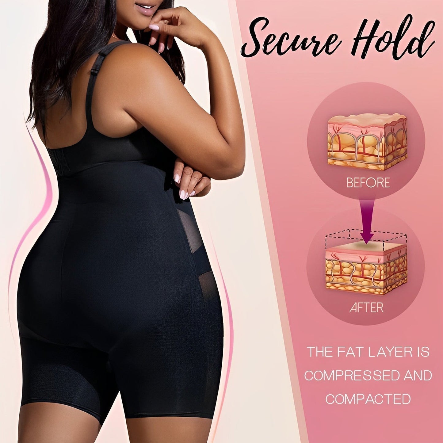 ShapeCross™ – Premium Shapewear für glatte, definierte Kurven mit Komfort [1 + 1 Gratis]