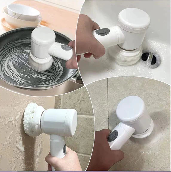 PowerScrub™ – Elektrische Reinigungsbürste für mühelose und gründliche Sauberkeit [50 % Rabatt]