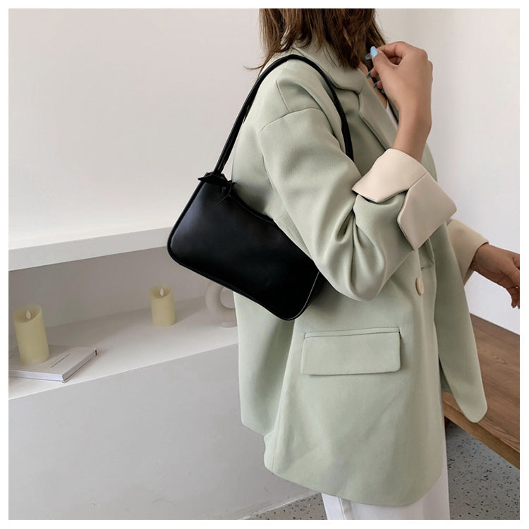 Lässige Mini Handtasche aus Kunstleder Für Damen