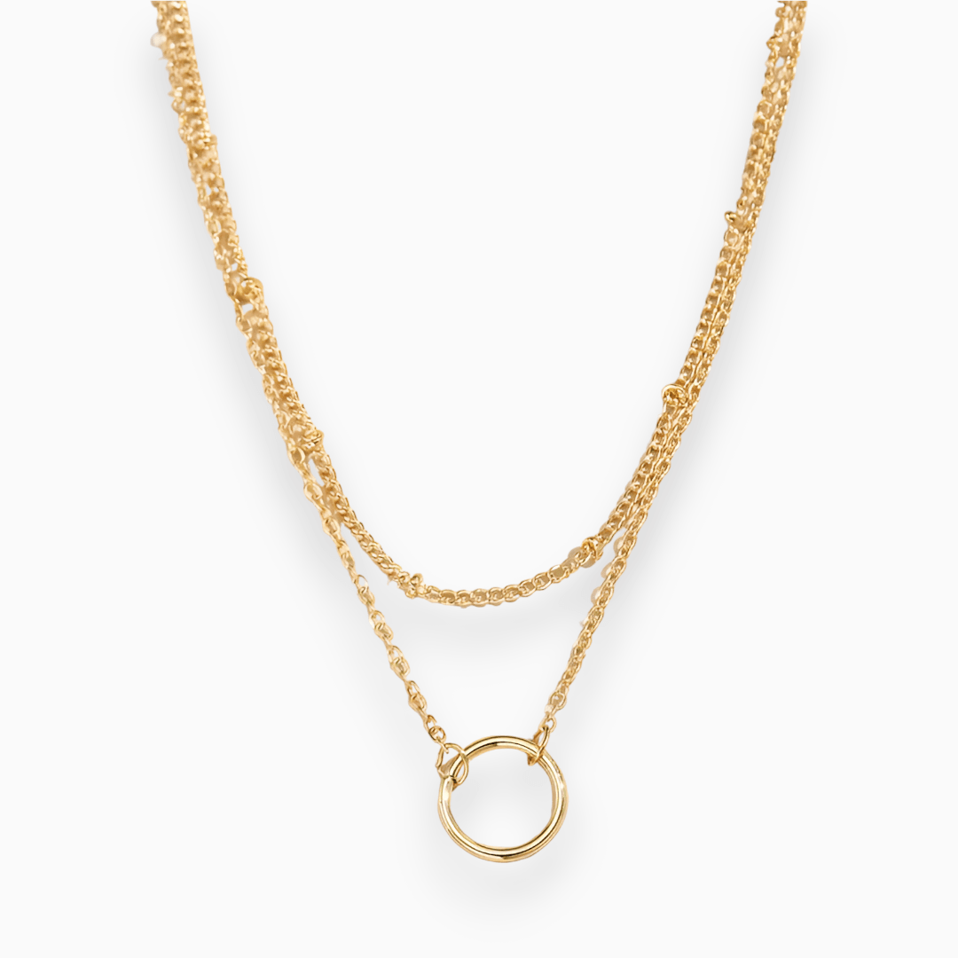Himmlische anmutige Kette mit elegantem Design für Damen