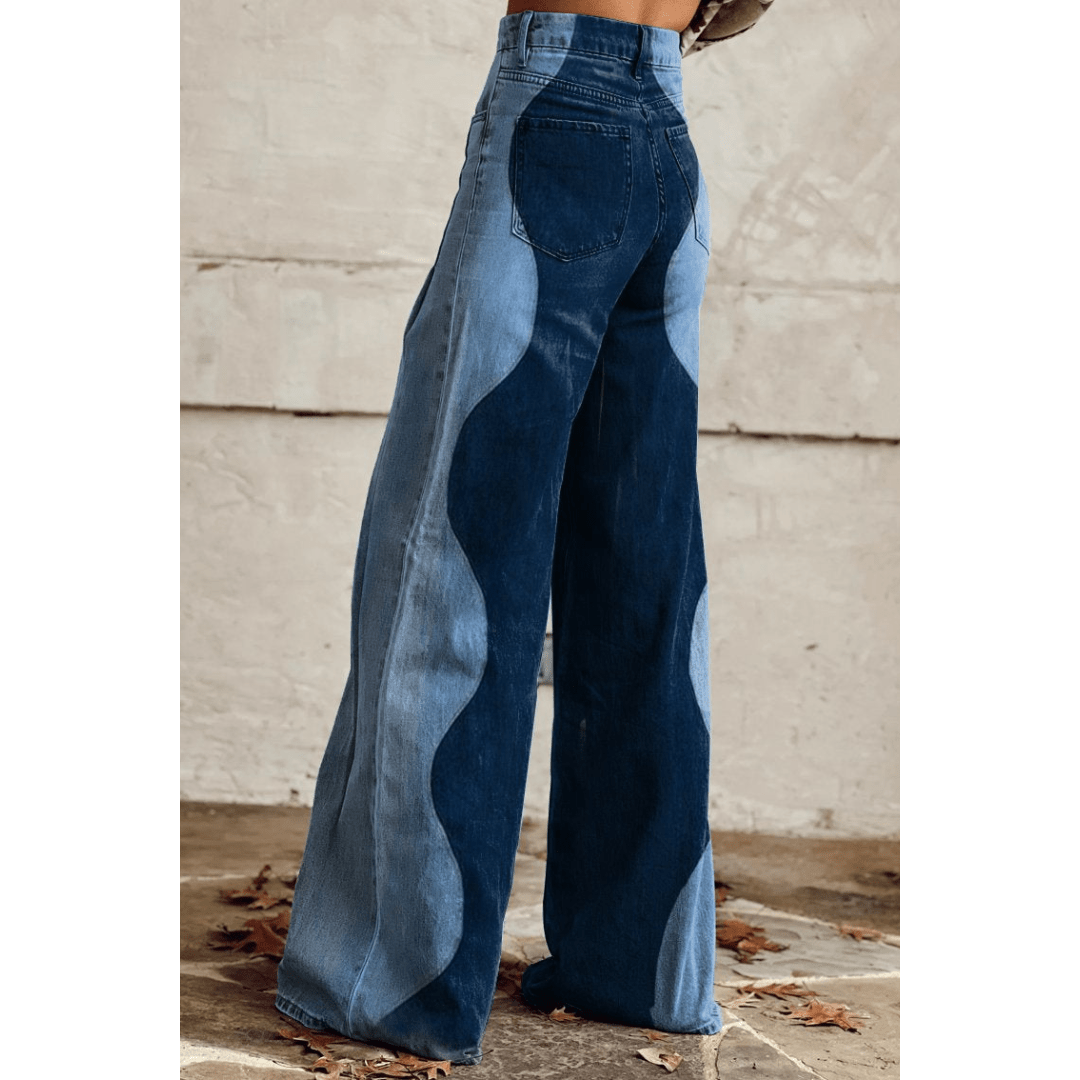 Weit geschnittene Damenhose für Frauen