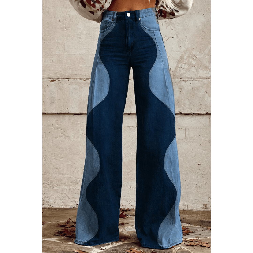 Weit geschnittene Damenhose für Frauen