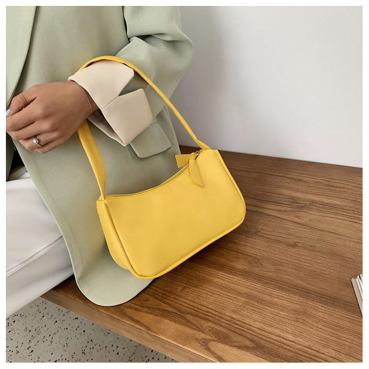 Lässige Mini Handtasche aus Kunstleder Für Damen