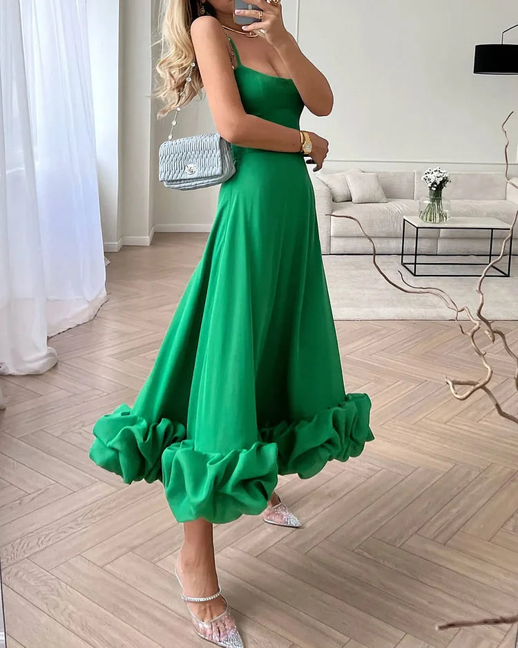 Schlichtes Kleid Mit Entspannter Passform Für Frauen