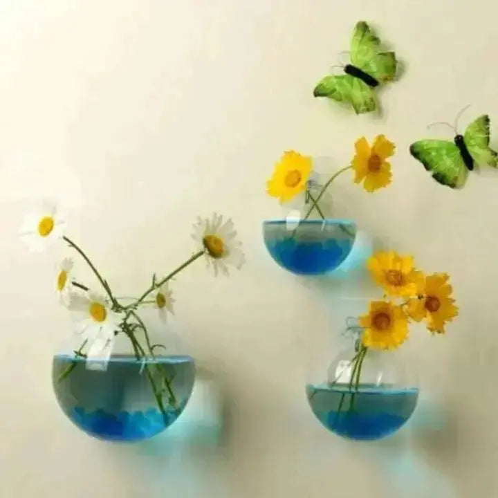 Minimalistische Glas Wandvase Für Stilvolle Raumdekoration product image 3