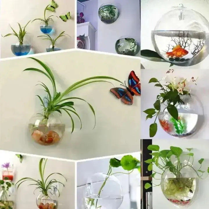 Minimalistische Glas Wandvase Für Stilvolle Raumdekoration product image 6