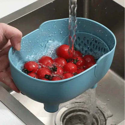 Küchensieb™ – Abfluss-Sieb & praktische, platzsparende Aufbewahrung aus Kunststoff [50% Rabatt]