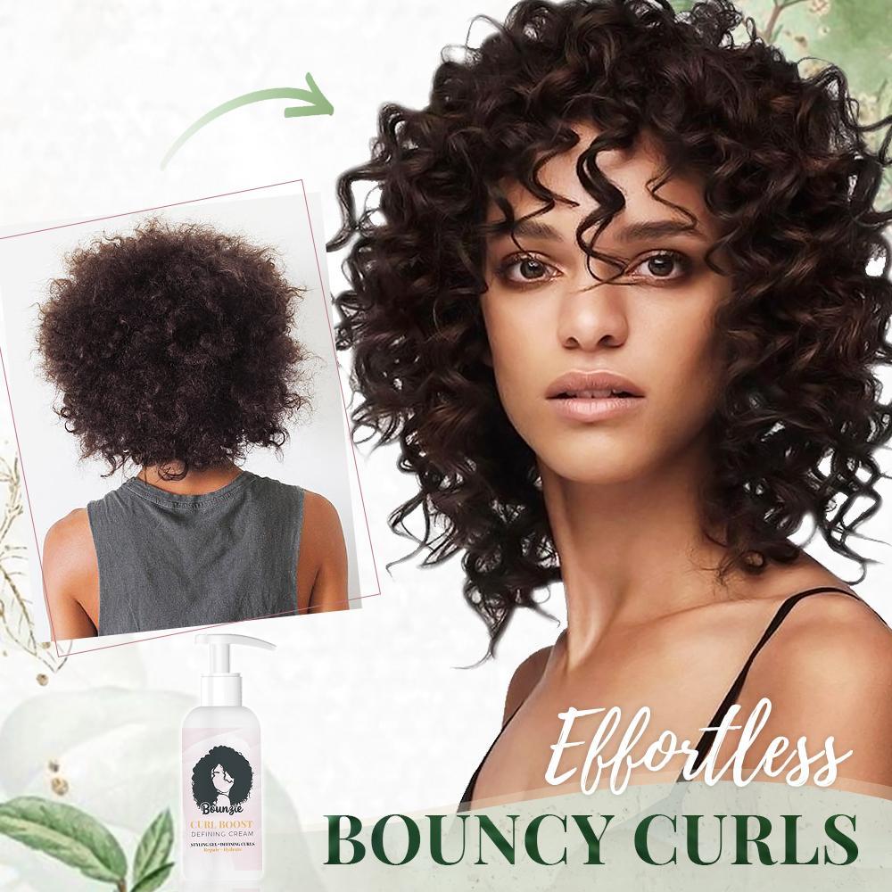 BouncyCurls™ – Verbessertes Volumen und geschmeidige Haarcreme für Locken [1 + 1 Gratis]