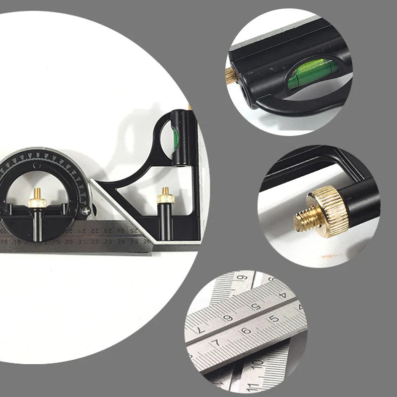 MultiAngle™ – Multifunktionales bewegliches Winkellineal-Set [50 % Rabatt]
