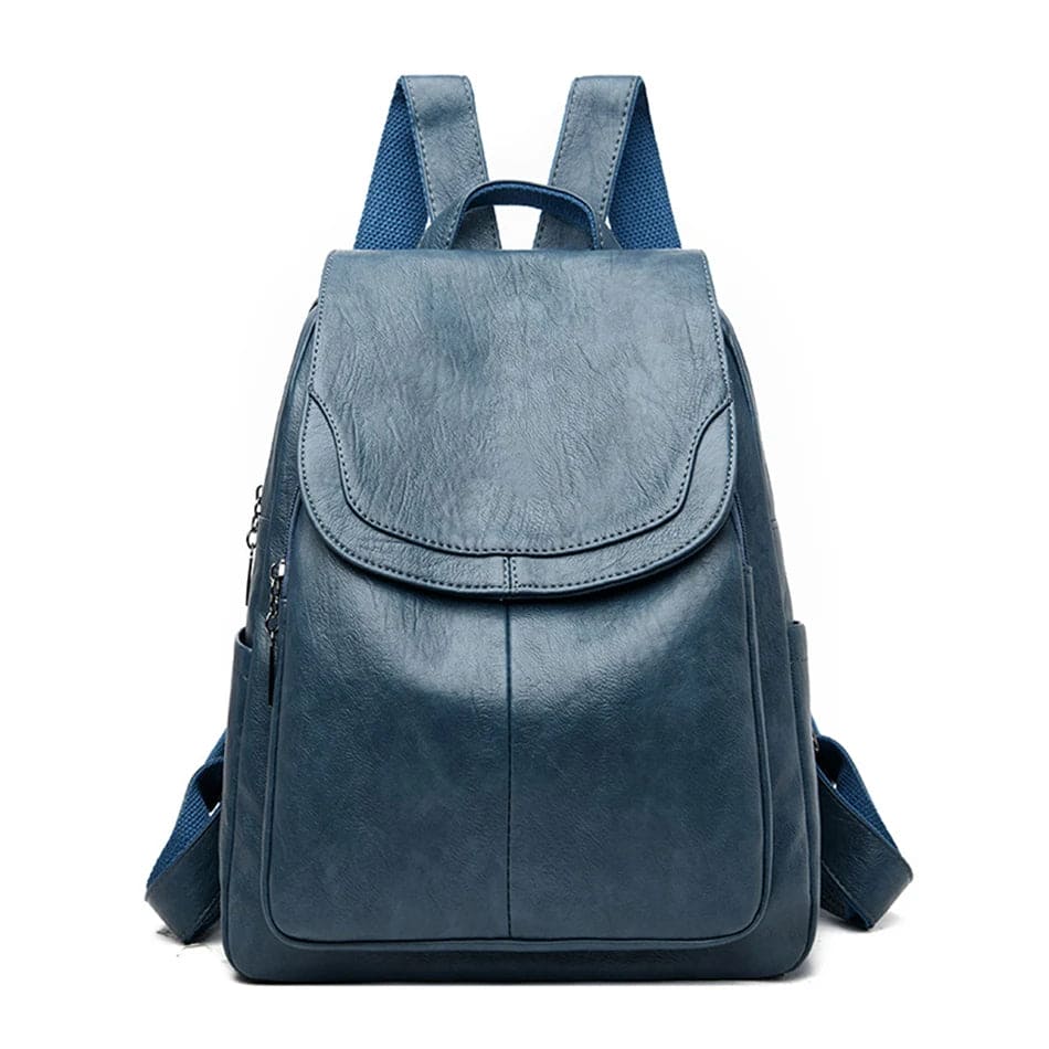 Emorie | Diebstahlsicherer Leder-Rucksack