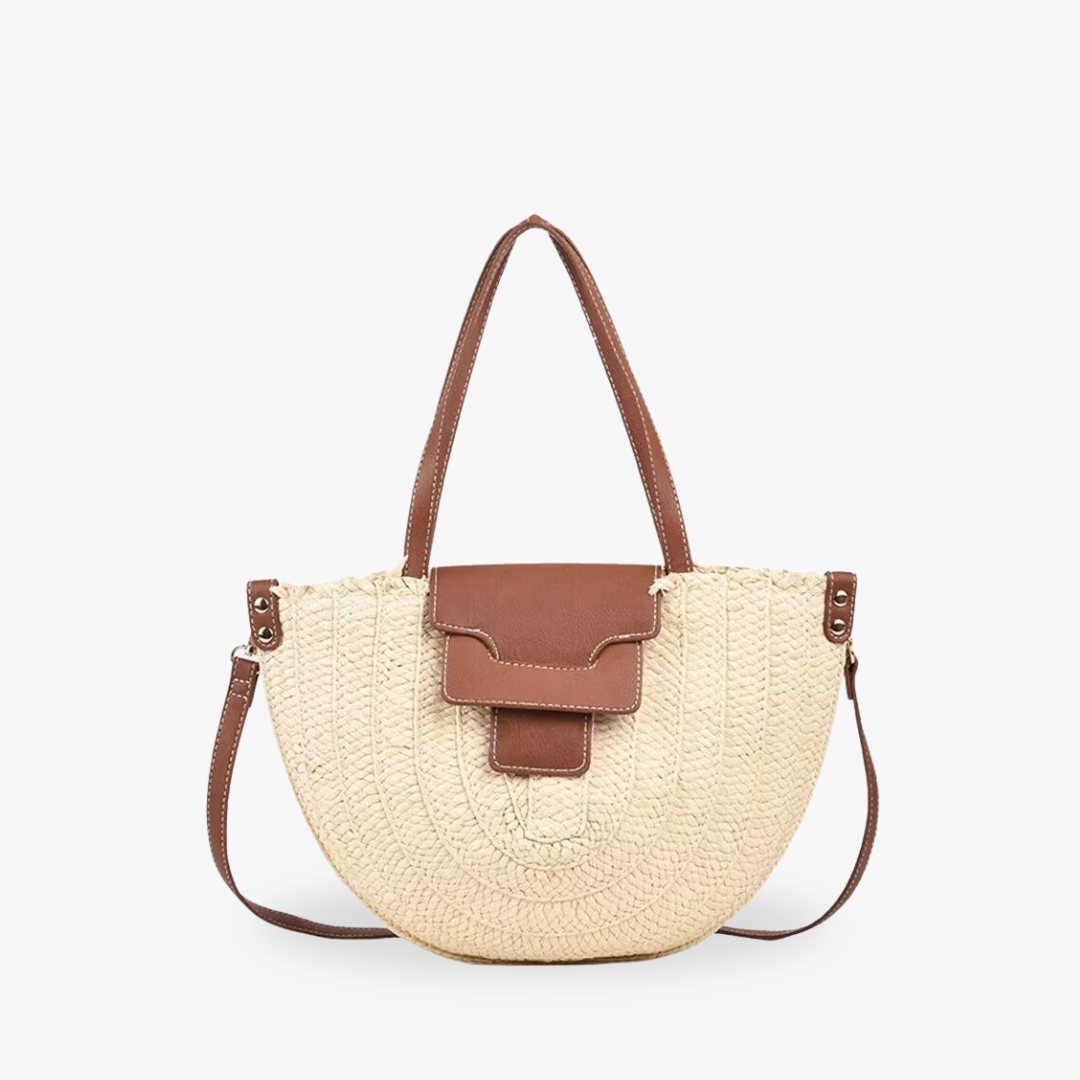 Sunny | Tote Tasche aus Stroh