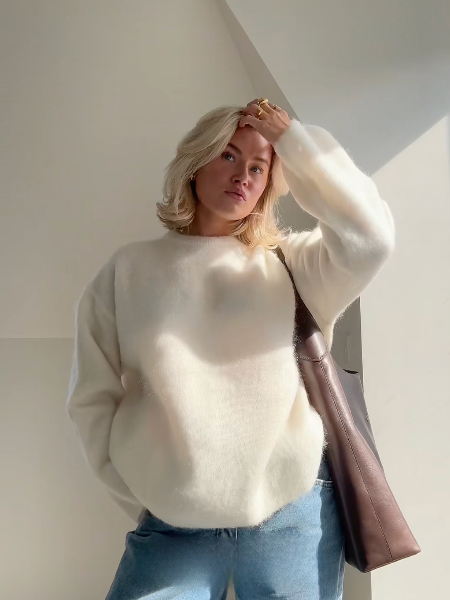 Rozmonda | Eleganter und warmer Pullover für Frauen