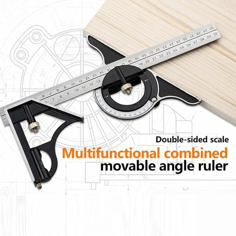MultiAngle™ – Multifunktionales bewegliches Winkellineal-Set [50 % Rabatt]