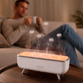 Aroma-Diffuser mit Quallen-Nebeleffekt LED-Licht creating jellyfish mist patterns