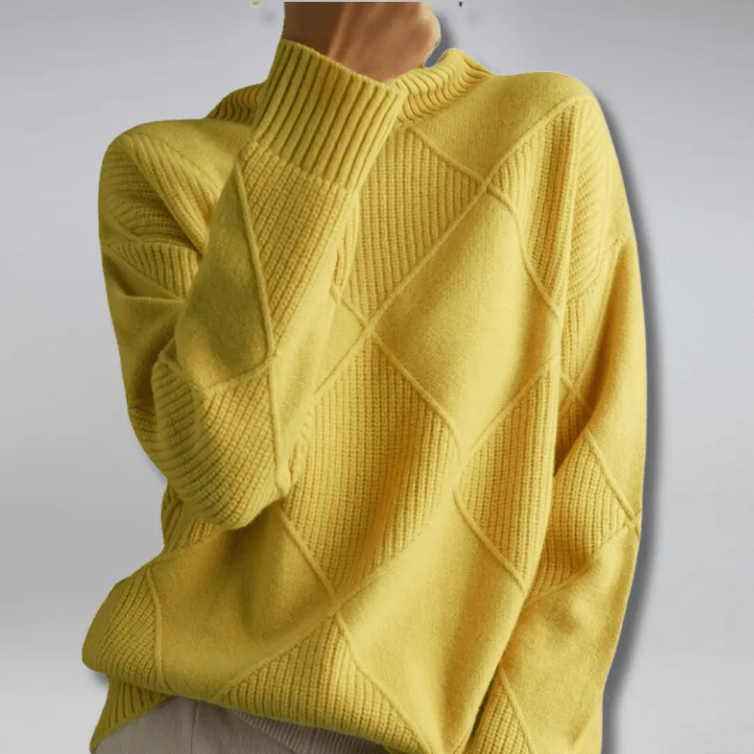 Warmer Rollkragenpullover für Damen
