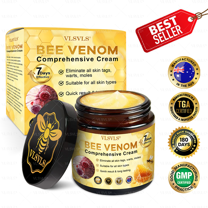 AgeGlow™ – Straffende Anti-Aging-Creme mit Bienengift-Peptiden [1 + 1 Gratis]
