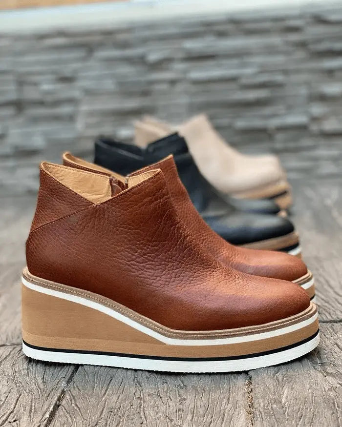 Keilabsatz-Stiefeletten für Frauen