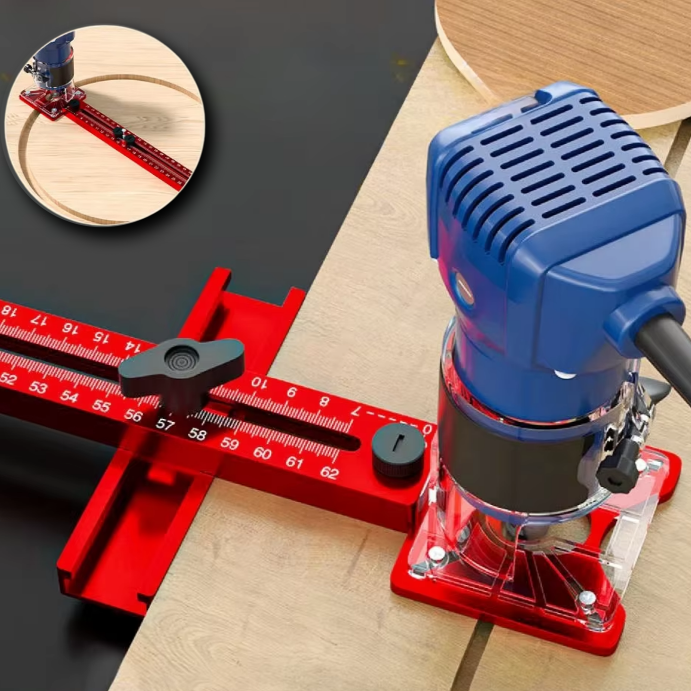 WoodMate™ – 3-in-1-Fräsführung für präzise & professionelle Holzarbeiten [50 % Rabatt]