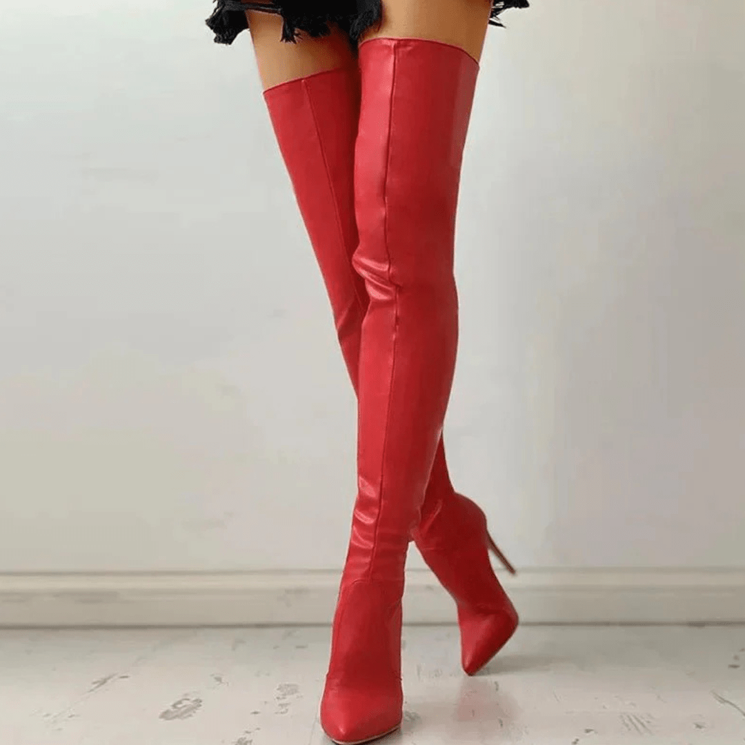Bequeme Overknee Stiefel mit Absatz  Für Frauen
