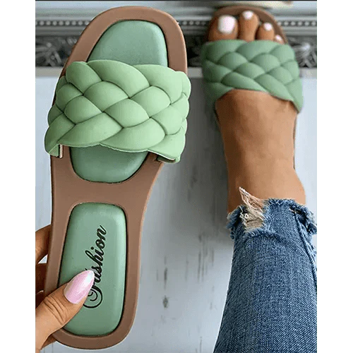 Lässige Sommer Sandalen Flach und bequem Für Frauen