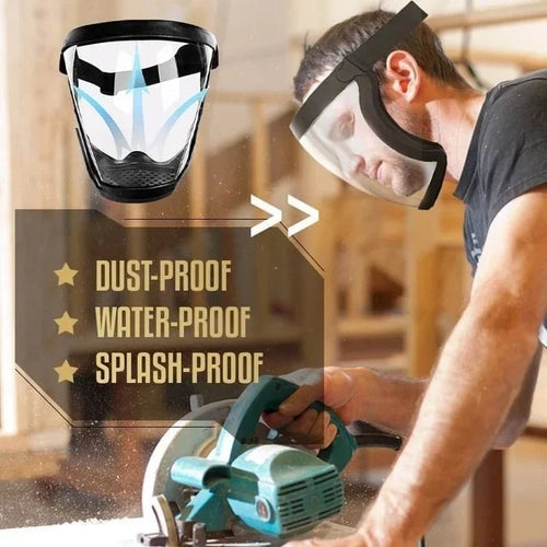 Gesichtsschutz Maske Transparent Für Arbeit Wiederverwendbar product image 2