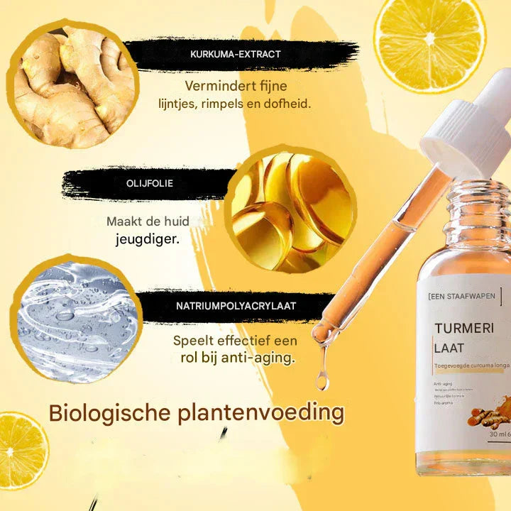 GlowTurmeric™ – Kraftvolles Serum gegen dunkle Flecken für strahlende Haut [1 + 1 Gratis]
