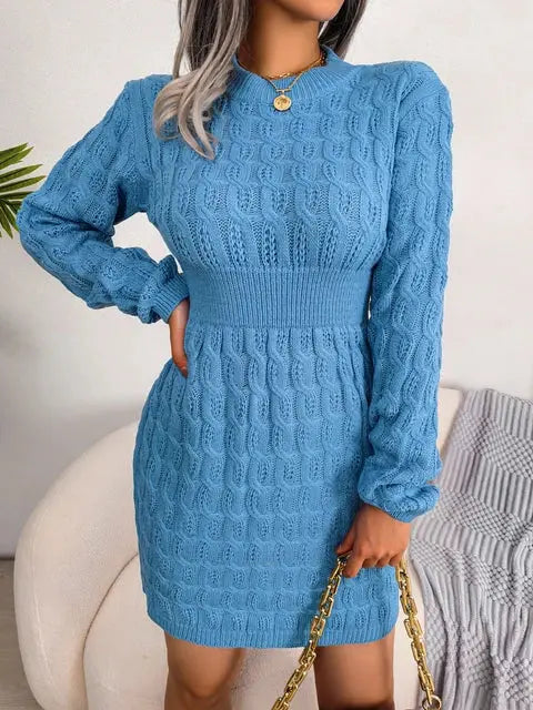 Lässiges Strickkleid Für Frauen