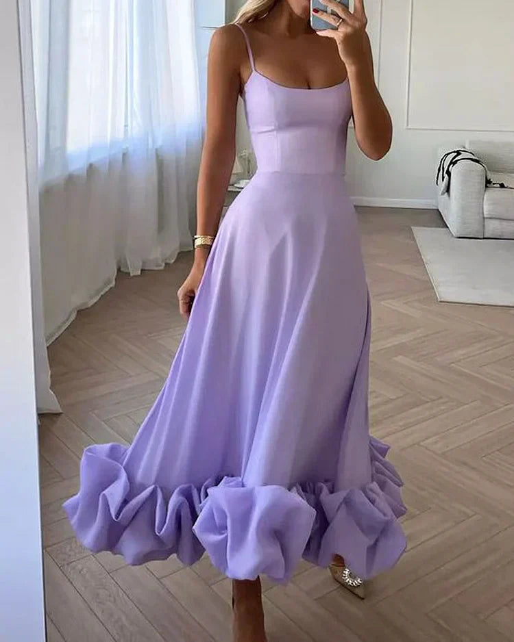 Schlichtes Kleid Mit Entspannter Passform Für Frauen