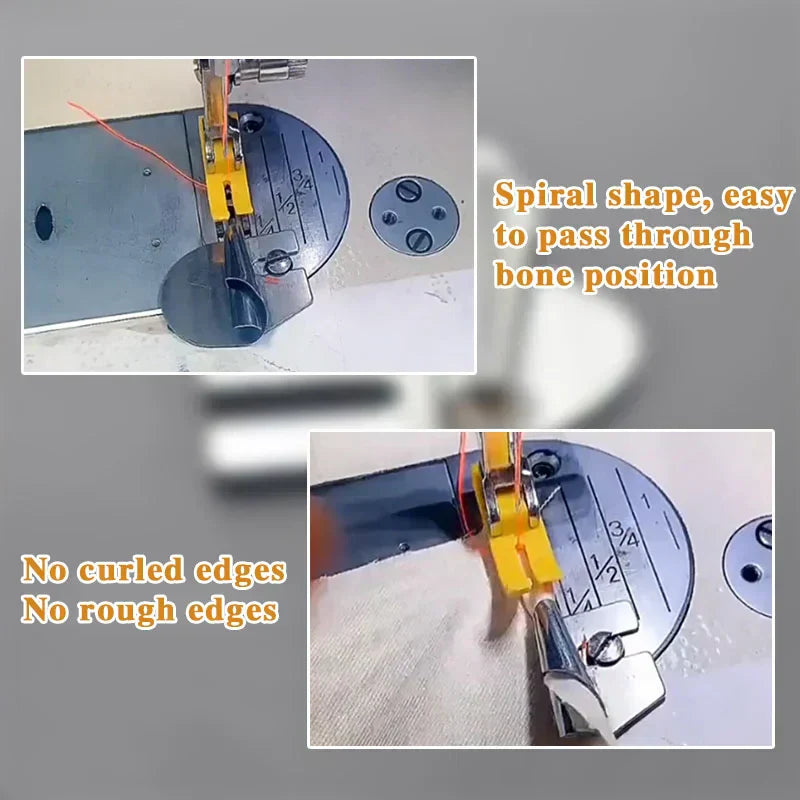 PerfektSew™ – Präziser Spiral-Saumfuß zum Nähen (Letzter Tag Rabatt) [4 + 4 Gratis]