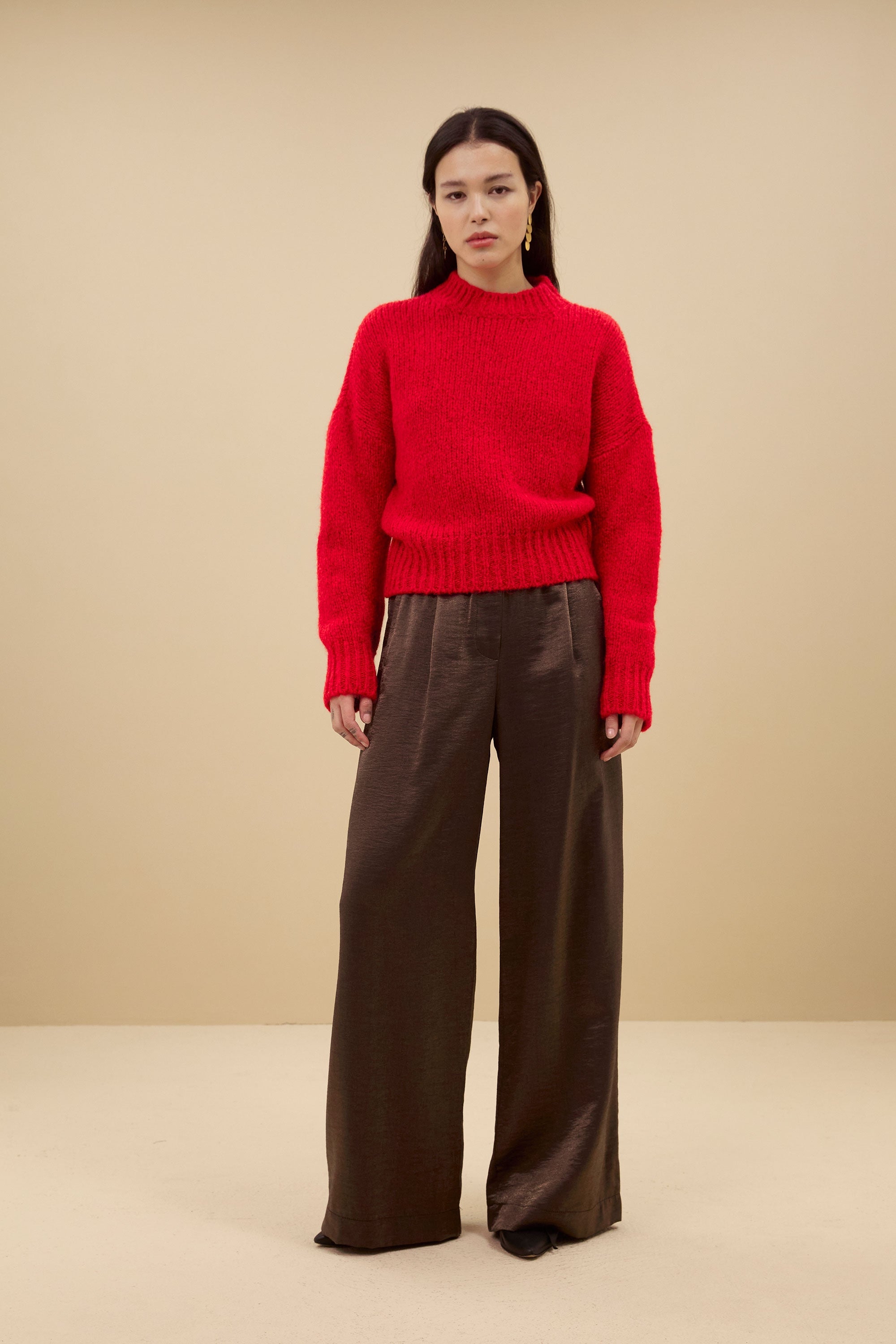 Mairen | Weicher Grobstrick-Pullover Damen