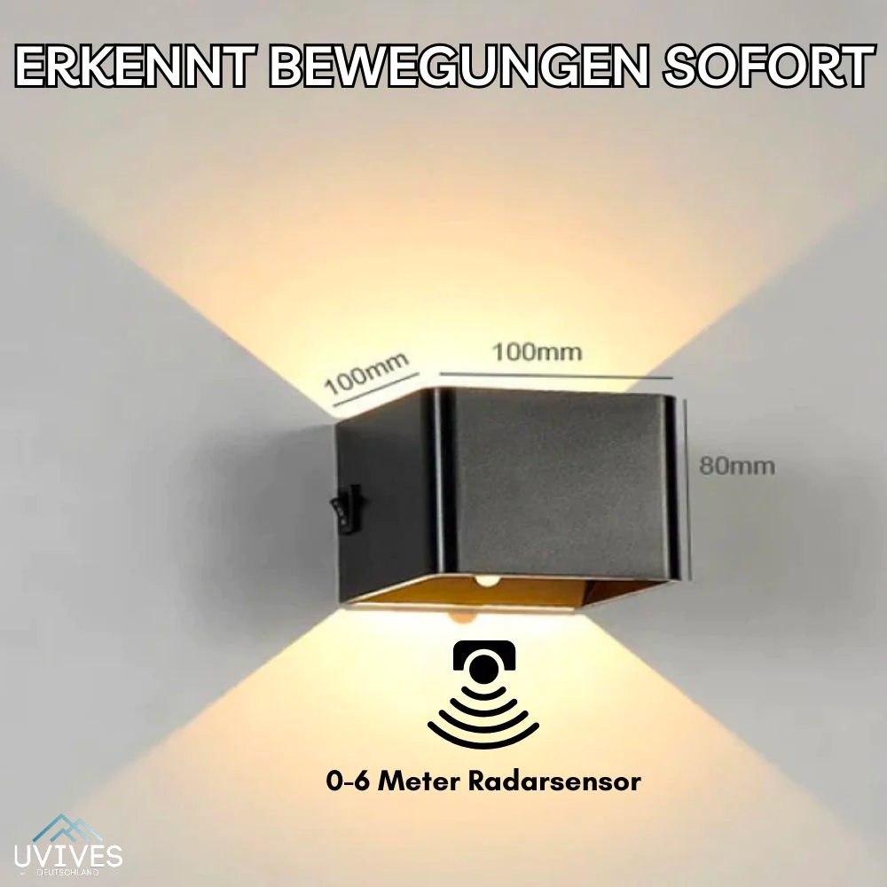 LED Wandleuchte Kabellos mit Bewegungssensor Warmweiß product image 5