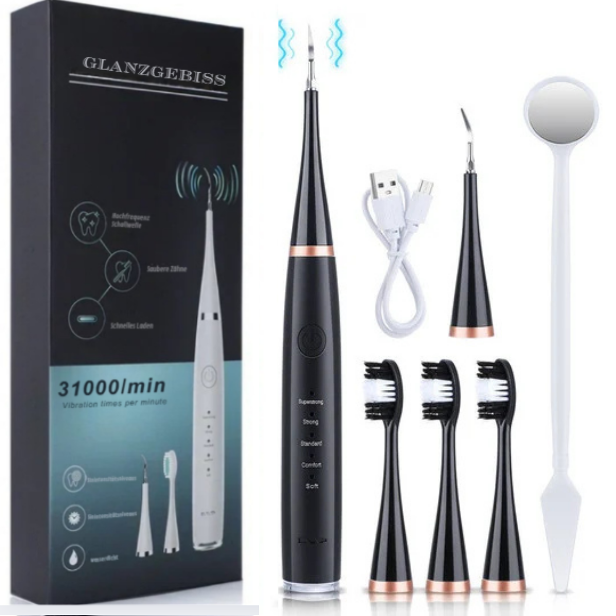 Elektrisches Zahnreinigungsgerät für gründliche Mundpflege product image 3