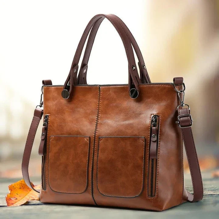 Henriette | Leder Schultertasche
