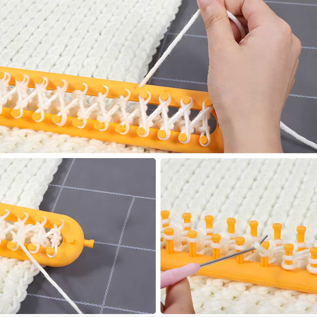 Webstuhl Strickset für Anfänger Kreative Strickprojekte Zuhause product image 2
