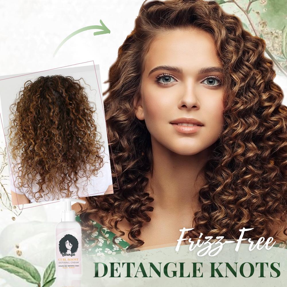 BouncyCurls™ – Verbessertes Volumen und geschmeidige Haarcreme für Locken [1 + 1 Gratis]
