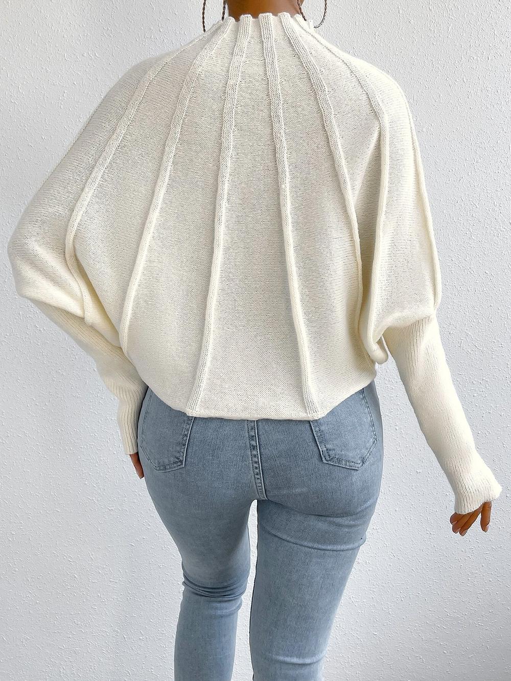 Schicker und Gemütlicher Strickpullover für Frauen