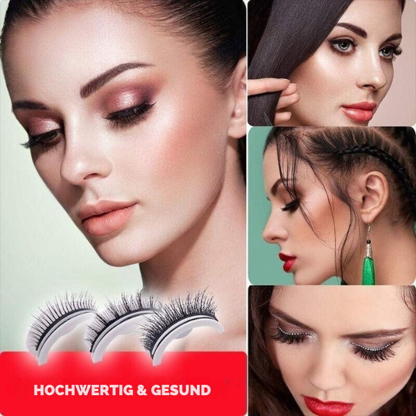 LashGlam™ – Selbstklebender Wimpernschmuck für strahlende, glamouröse Augenblicke [1 + 1 Gratis]
