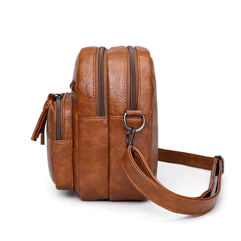 Heidie | Weiche Leder-Schultertasche