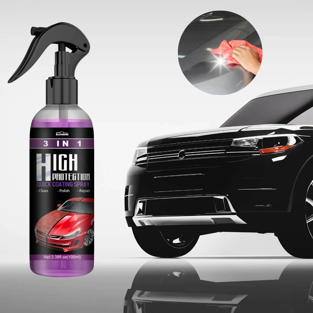 NanoSpray™ Spray zur Keramikbeschichtung [1 + 2 Gratis]