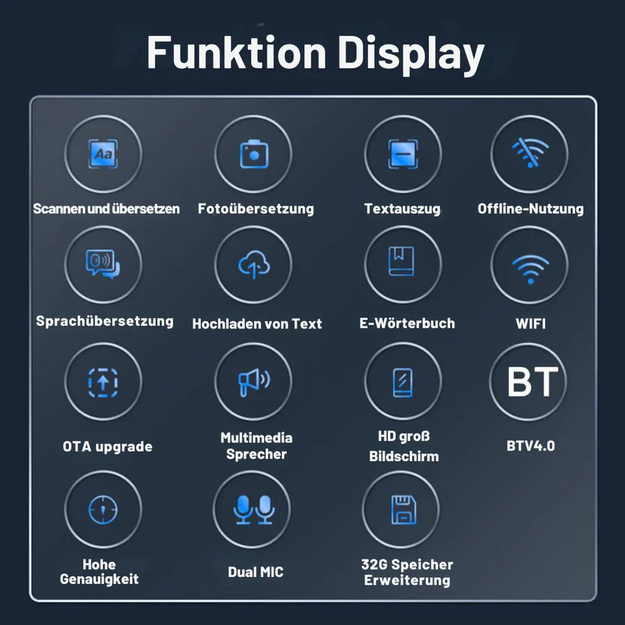 ScanPen™ - Digitaler Übersetzungsstift mit Sprachsteuerung [50% Rabatt]